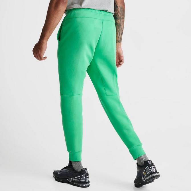 Nike tech fleece online green pants