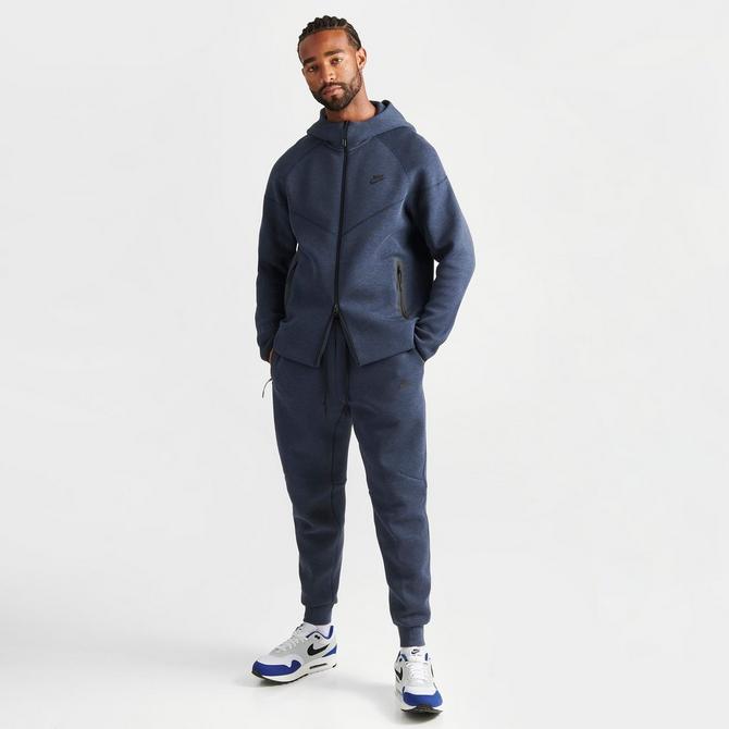 Blue nike 2025 fleece tracksuit