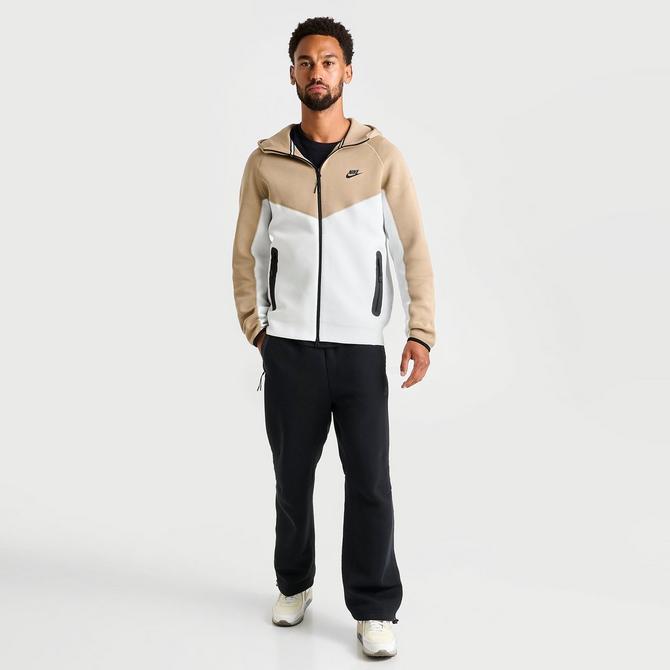 Nike Tech Fleece Reimagined Open Hem Sweatpant - Khaki - MODA3