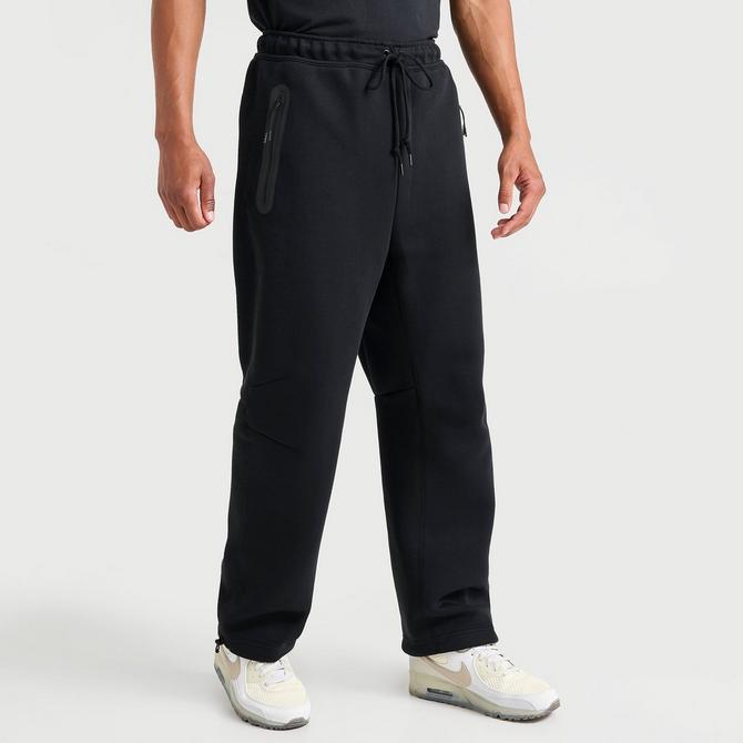 Black and discount white nike sweatpants