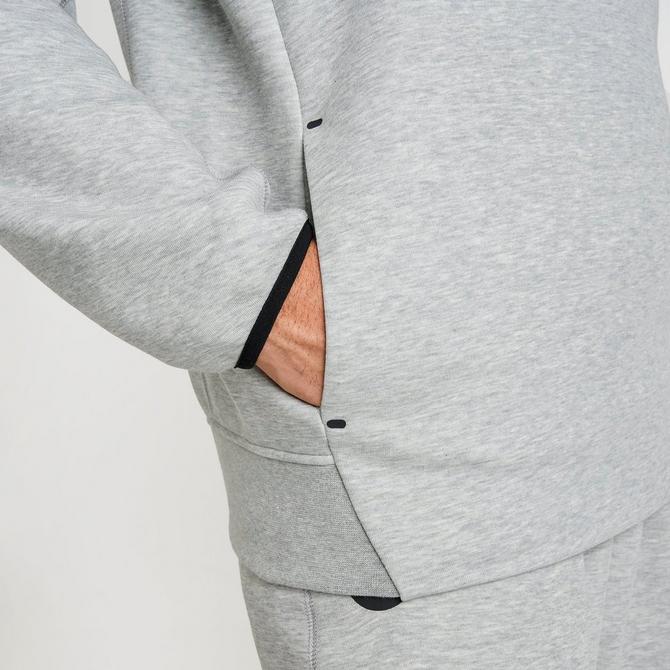 Grey tech fleece discount sweatshirt