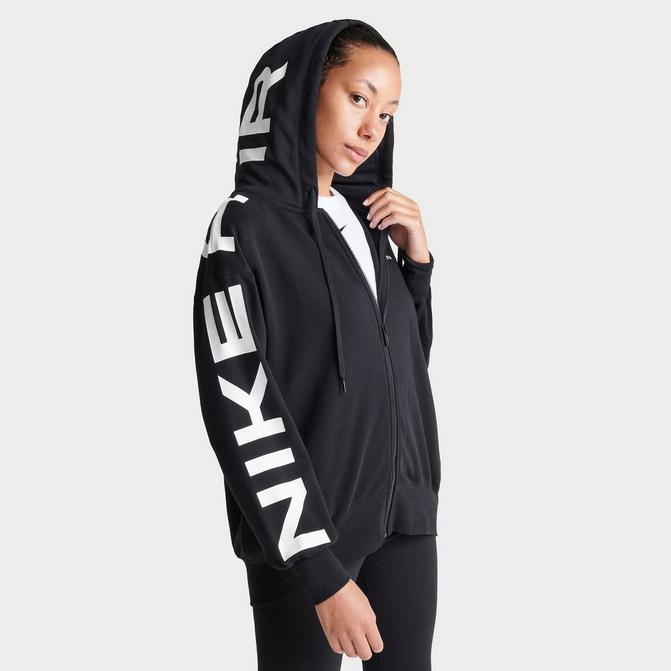 Women's Nike Sportswear Air Fleece Oversized Full-ZIp Hoodie| JD Sports