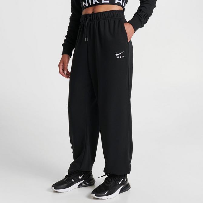 Nike air fleece online pants black