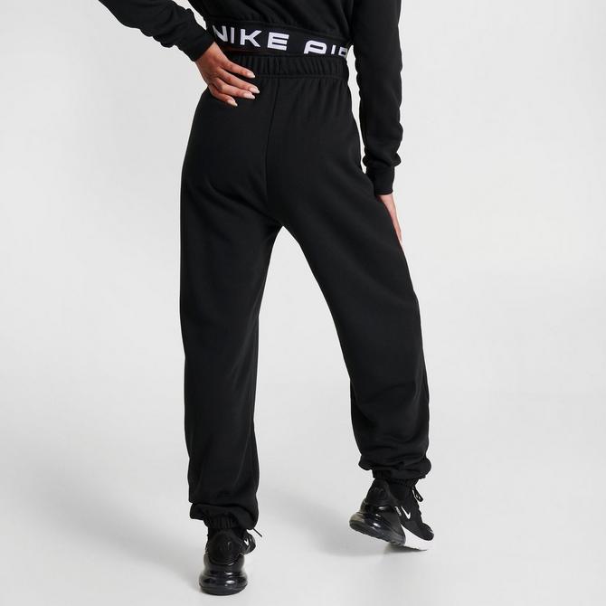 Black Nike Sportswear Swoosh Oversized Joggers