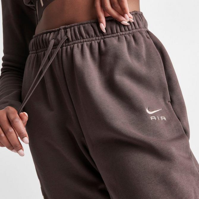 Nike Pantalones Chándal Mujer - Sportswear Air Fleece Oversized -  negro/blanco FB8051-010