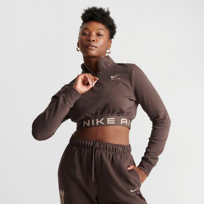 Nike jacket store crop top