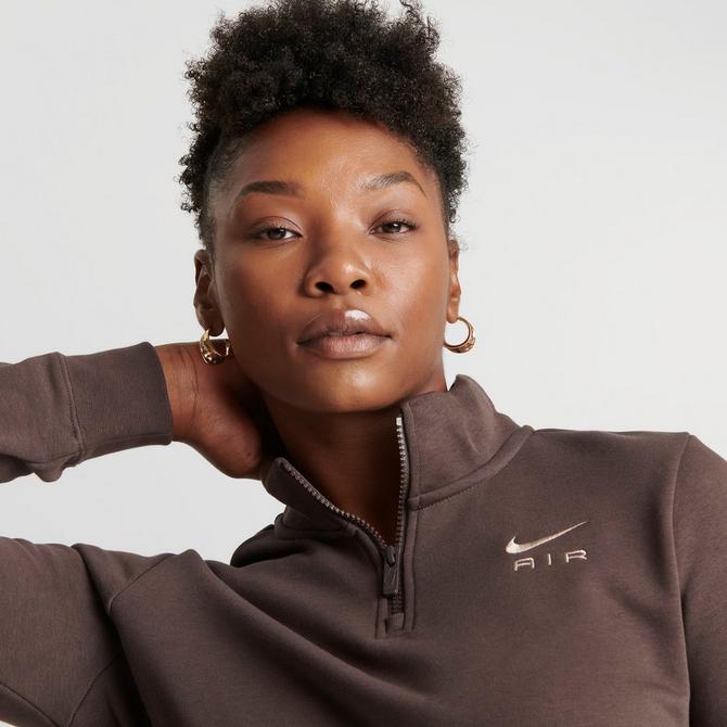 Nike quarter zip store jacket women's