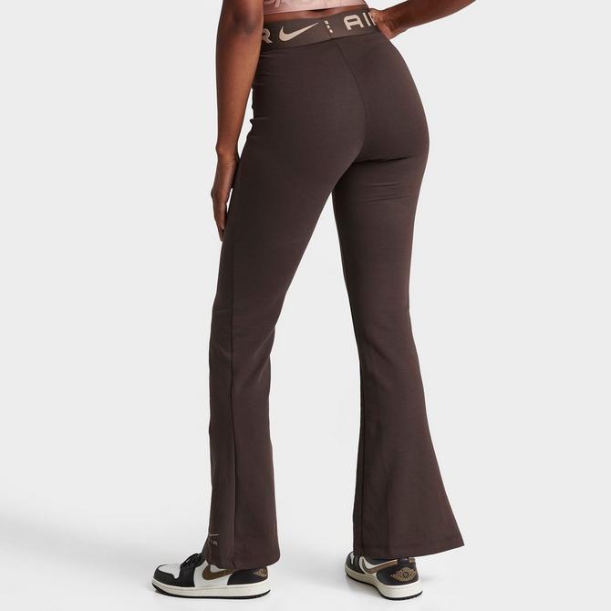 WMNS) Nike Logo high-waisted nine-point inner pants 'bronze' DM7024-2 -  KICKS CREW