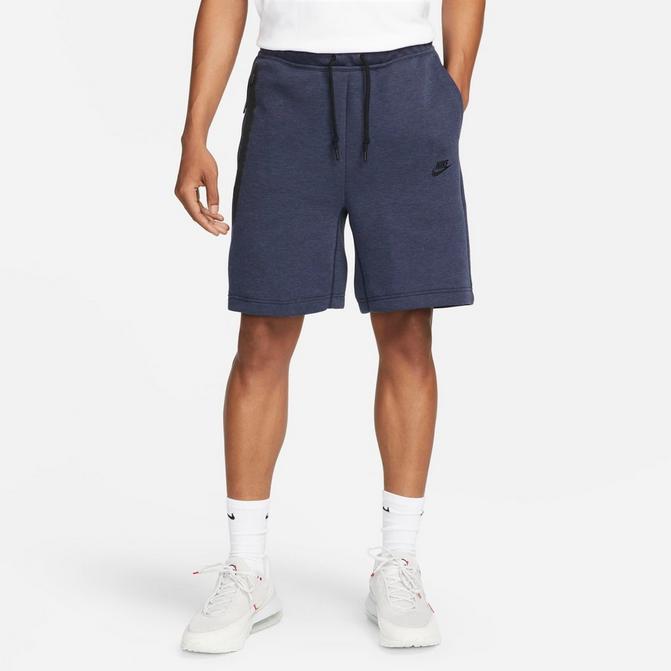 Nike tech fleece shorts best sale heather grey