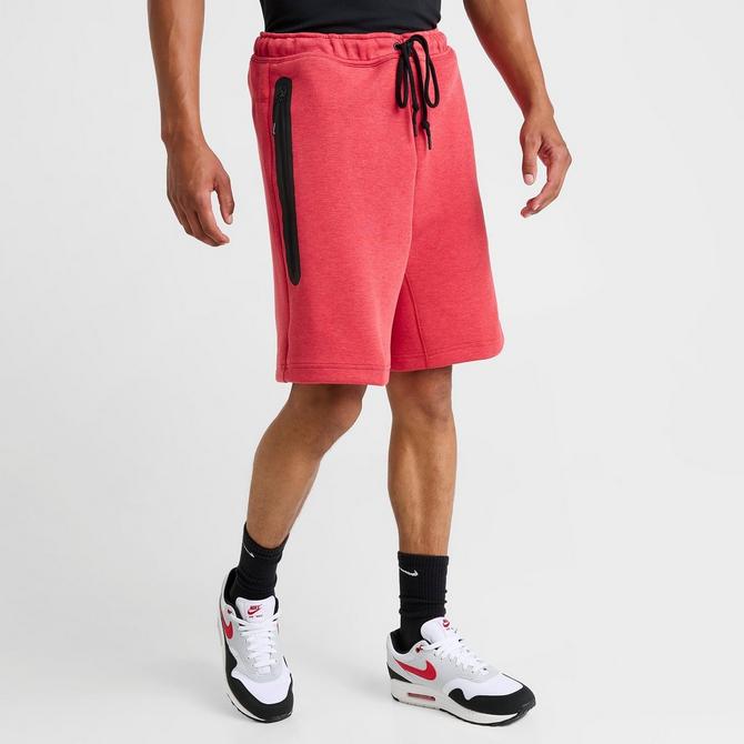 Pink nike tech store fleece shorts