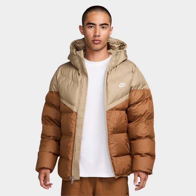 Nike men's hooded puffer jacket online