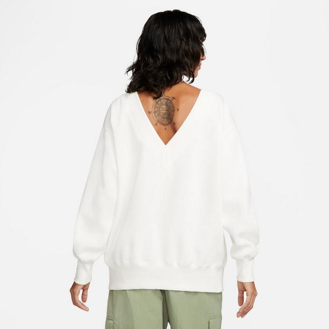 Nike v neck sweatshirt hotsell