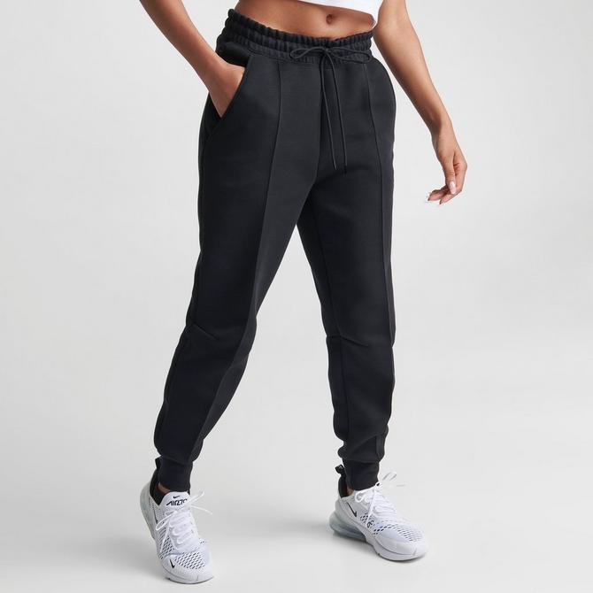 Nike Women's Air Fleece Jogger Pants In Grey Size Small Cotton/fleece