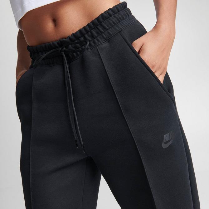 Womens black fleece on sale joggers