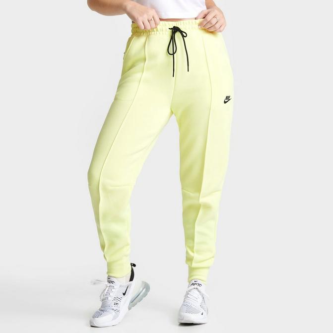 Nike Tech Fleece Jogger Slim Fit Sweatpants Size XL Lime Green