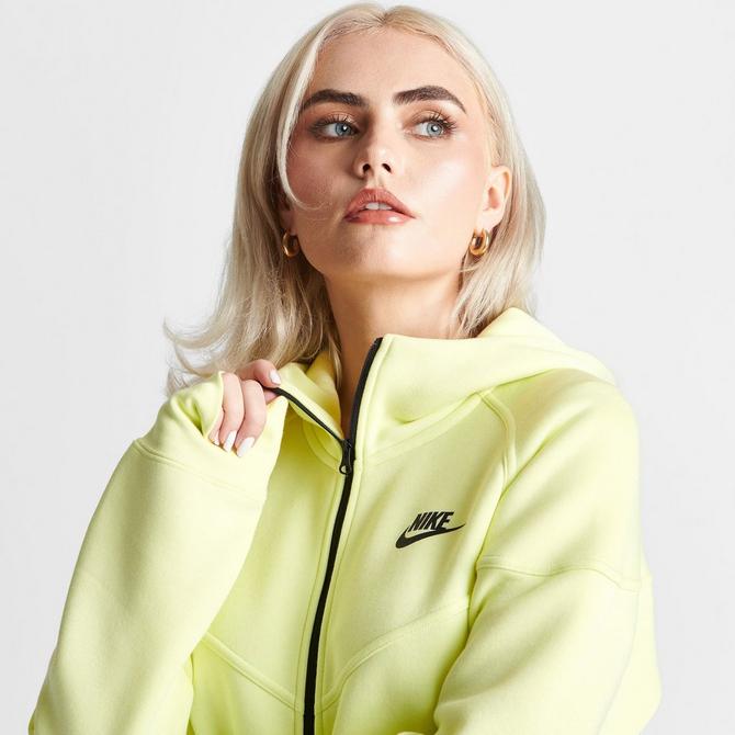 Lime green discount nike hoodie womens