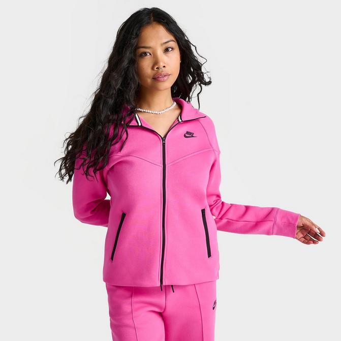 Pink nike discount full zip hoodie