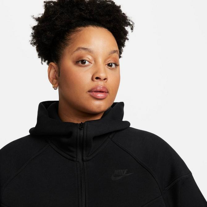 Nike Sportswear Tech Fleece Windrunner Women's Full-Zip Hoodie (Plus size).  UK