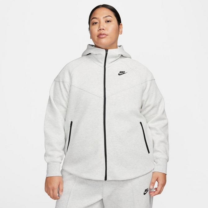 Nike Sportswear Tech Fleece Full-Zip Hoodie Heather Grey/Black