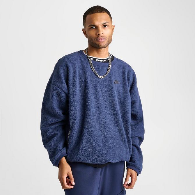 Mens nike cheap fleece crew