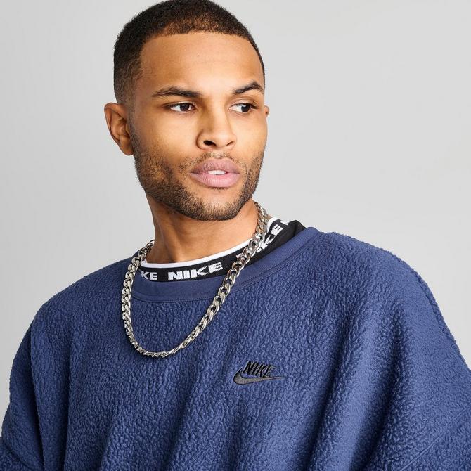 Nike navy best sale crew neck