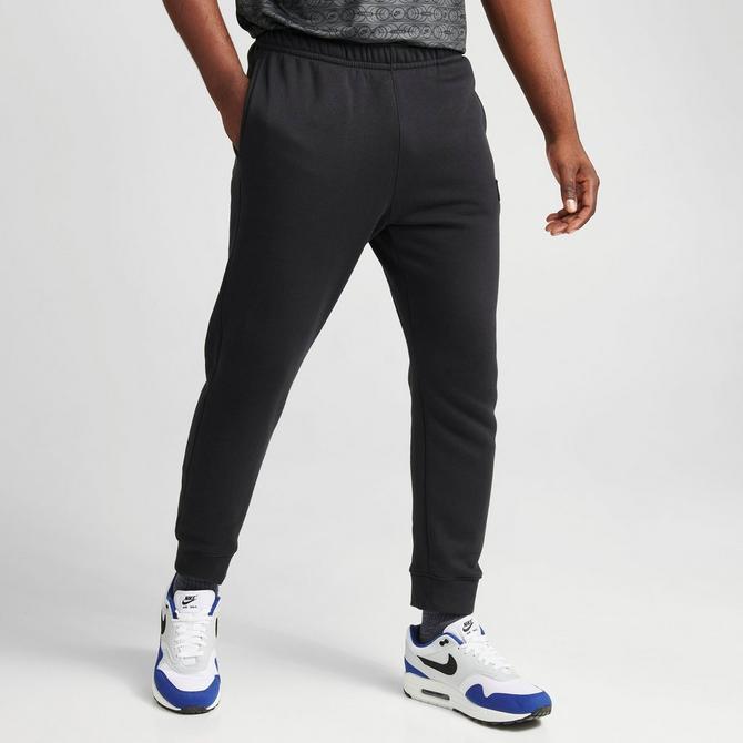 Icon Tapered Fleece Joggers, Black