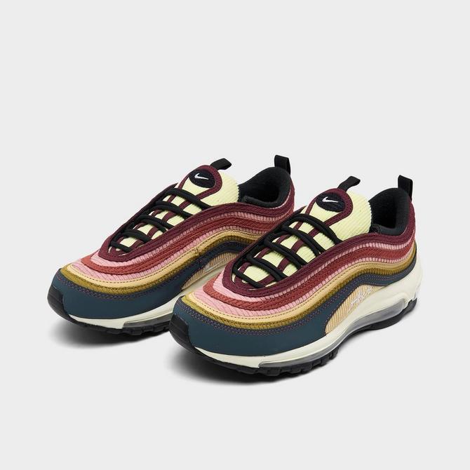 Air max 97 on sale red and gold