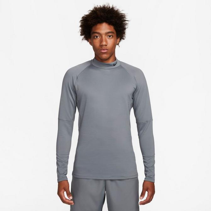 Nike pro warm long best sale sleeve men's