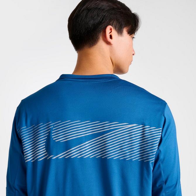 Blue Nike Element Dri-FIT 1/2 Zip Running Top - JD Sports Global