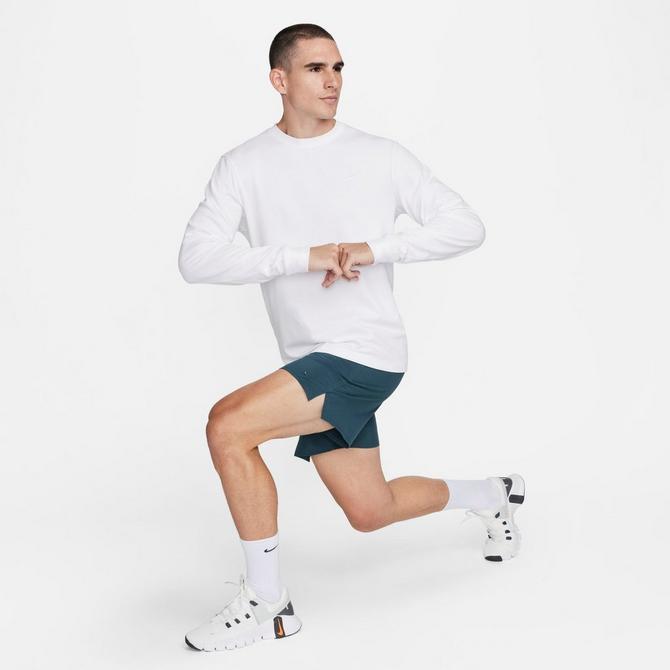 first class long sleeve T shirt deres special edition (white