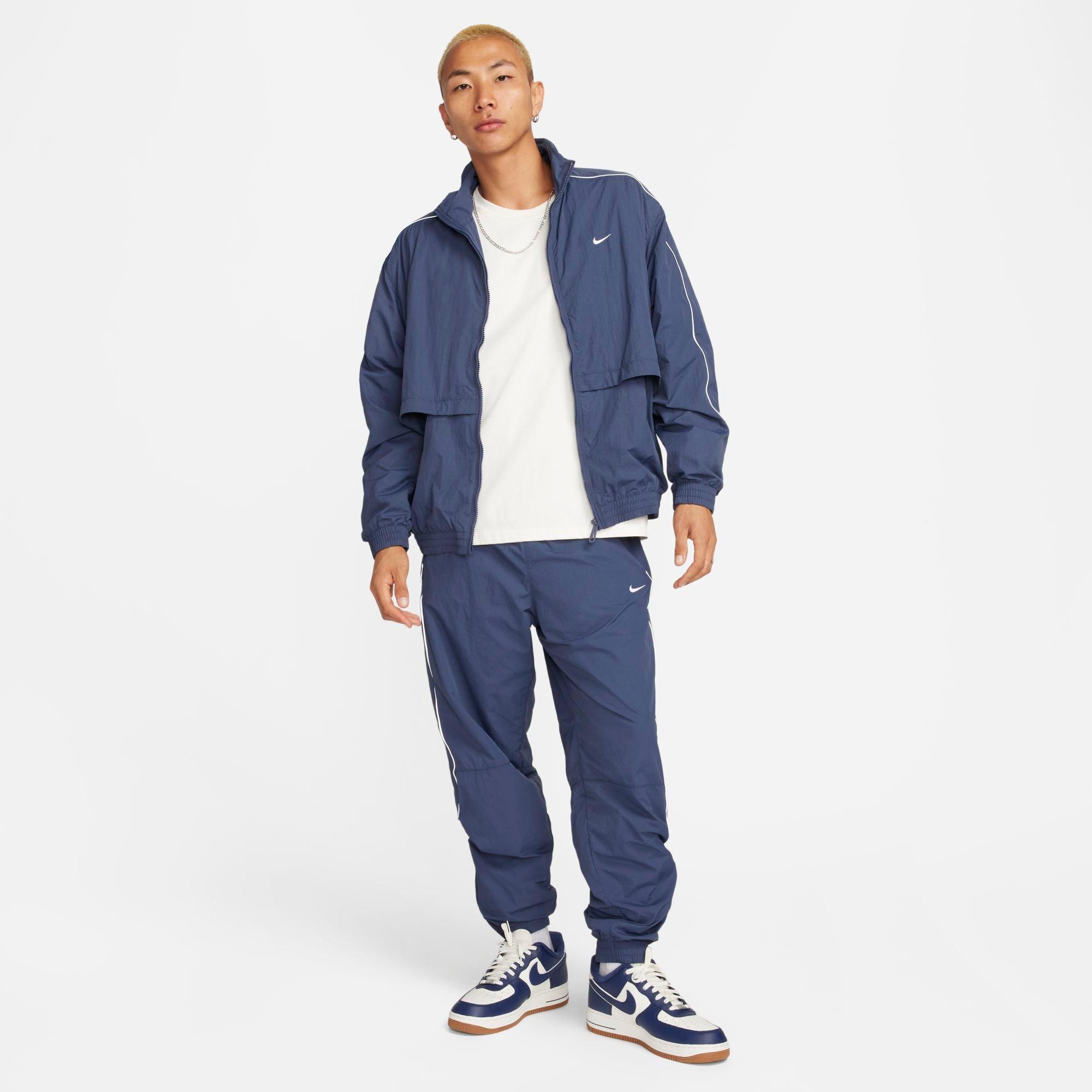 Men's Nike Sportswear Solo Swoosh Woven Track Jacket | JD Sports