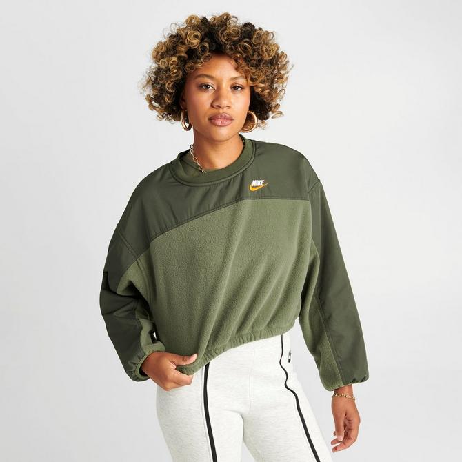 Olive nike crewneck new arrivals