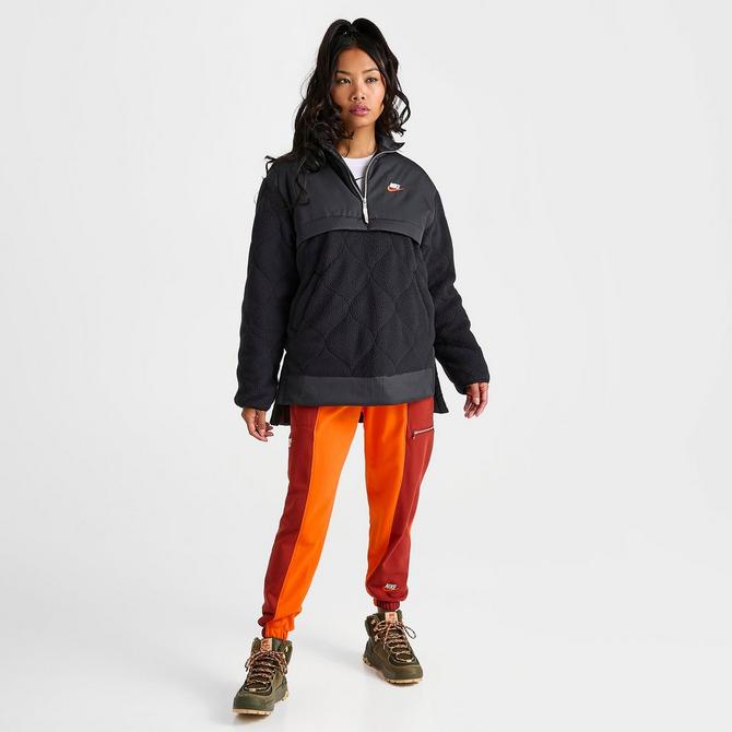 Women's Nike Sportswear 1/4-Zip High-Pile City Utility Jacket