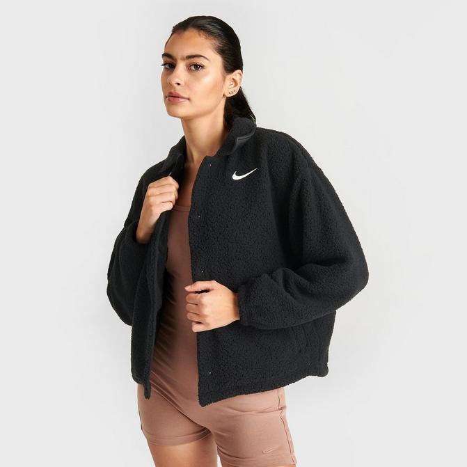 Nike best sale crop sherpa