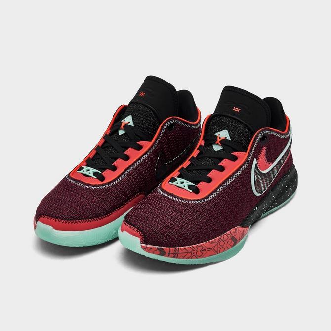 Lebron shop shoes maroon