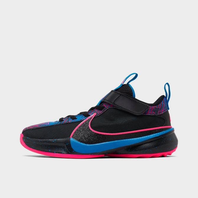 Blue nike youth hot sale basketball shoes