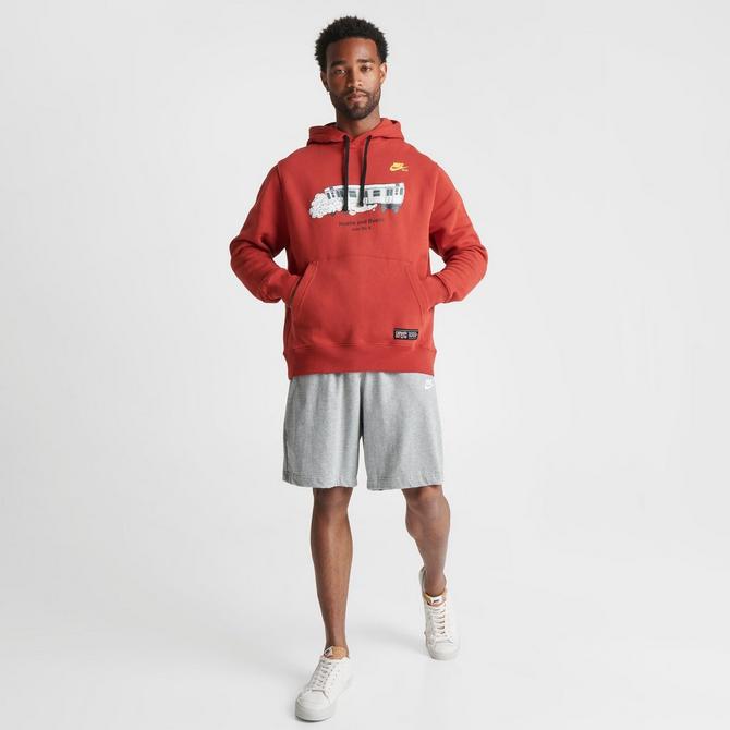 Nike men's sportswear club graphic 2024 hoodie