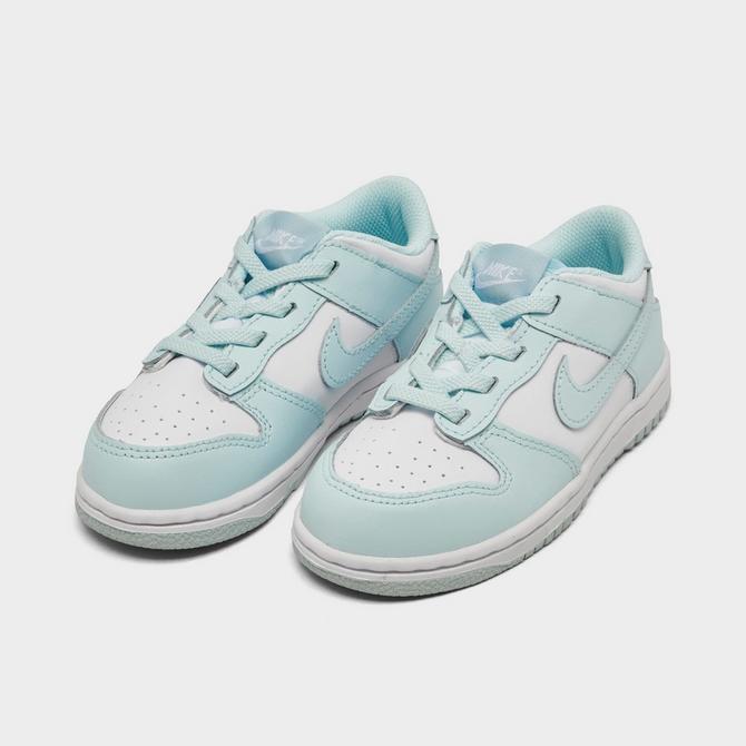 Blue and deals white TODDLER Nike dunks