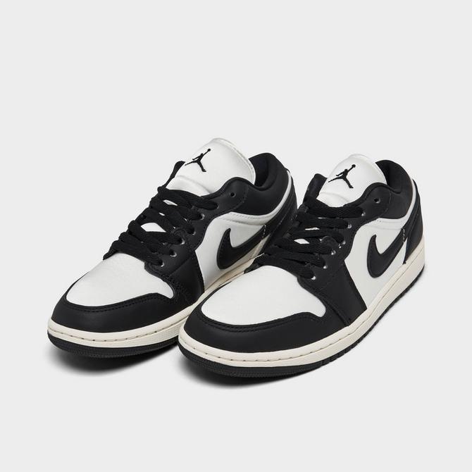 air jordan 1 satin black toe finish line