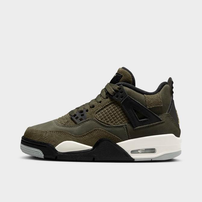 Big Kids' Air Jordan Retro 4 SE Craft Basketball Shoes | JD Sports