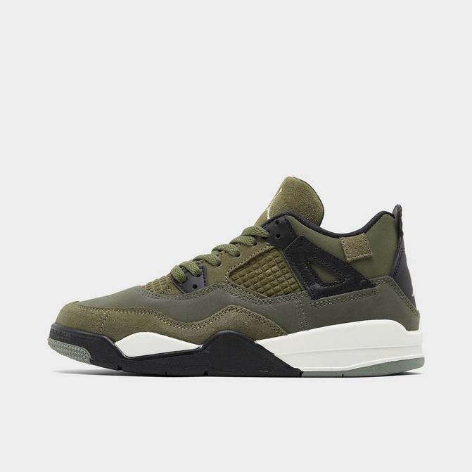 Jordan Brand Air Jordan 4 Retro 'Craft' MED. OLIVE/PALE VANILLA-KHAKI