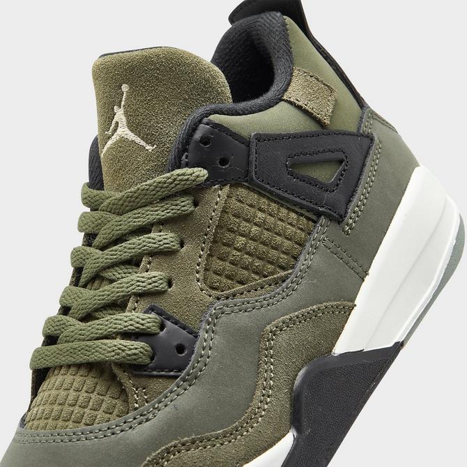 Little Kids' Air Jordan Retro 4 SE Craft Basketball Shoes| JD Sports