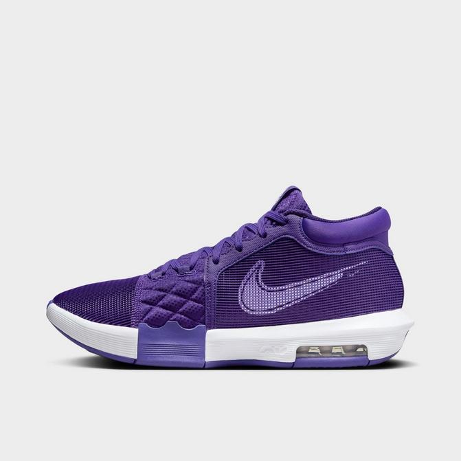 Nike purple and grey shoes hotsell