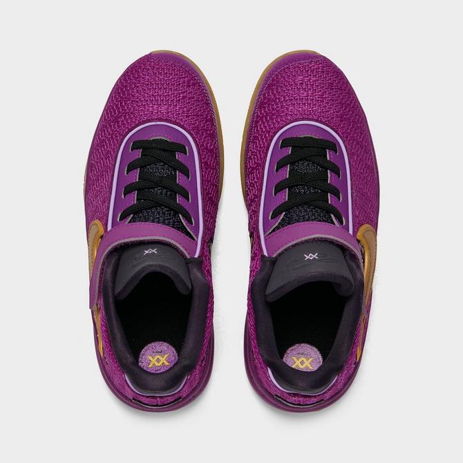Nike LeBron 20 GS Vivid Purple - Size 3.5 Kids