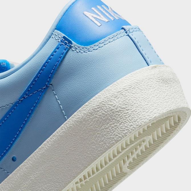 Nike blazer leche clearance baby blue suede trainers