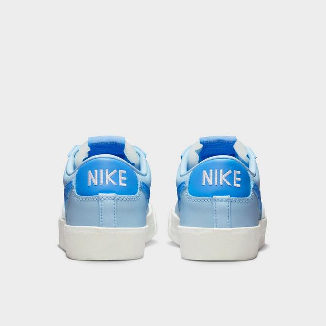 Nike blazer leche baby blue store suede trainers