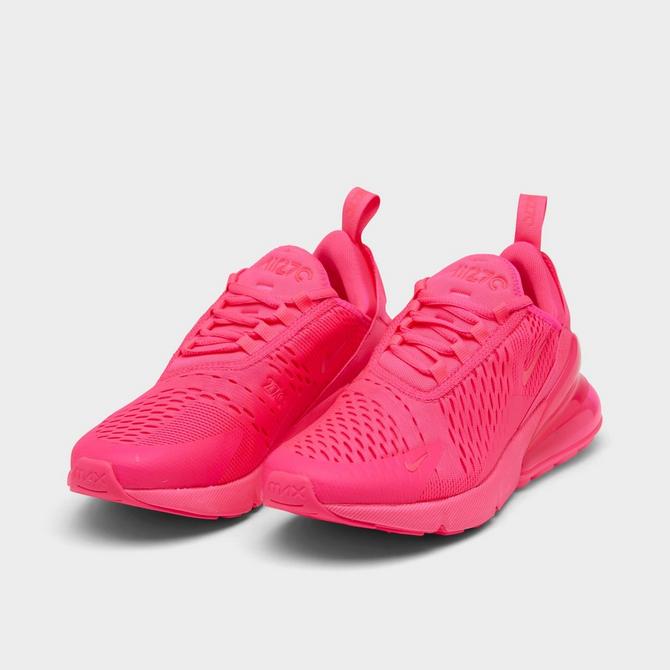 Nike Air Max 270 White/Bright Crimson/Fuchsia Dream Women's Shoes, Size: 6.5