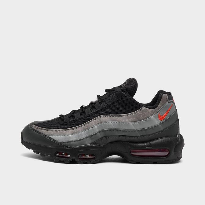 Nike air max 95 black and red mens sale