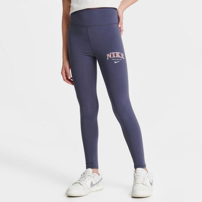 Blue Nike Girls' Trend Fleece Leggings Junior - JD Sports