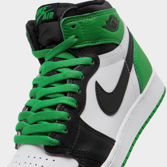 Green cheap kids jordans